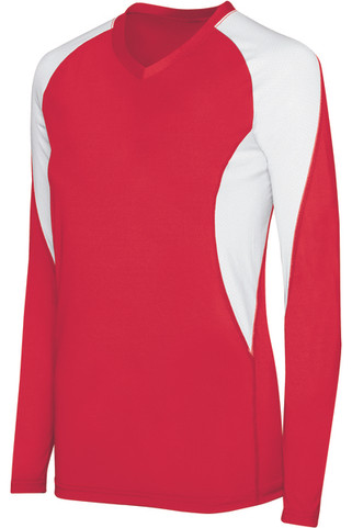 HighFive 342182 - Ladies Long Sleeve Court Jersey