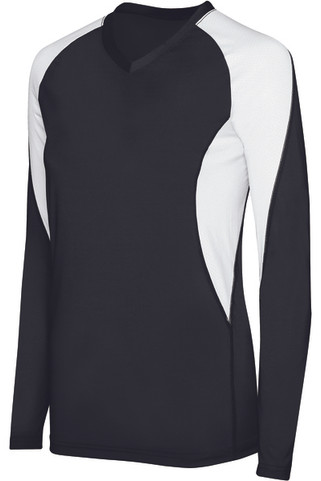 HighFive 342182 - Ladies Long Sleeve Court Jersey