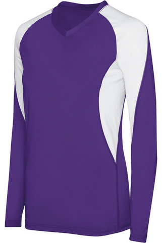 HighFive 342182 - Ladies Long Sleeve Court Jersey