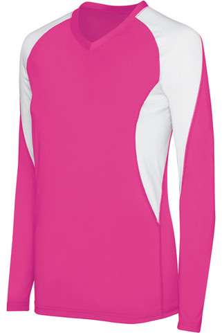 HighFive 342182 - Ladies Long Sleeve Court Jersey