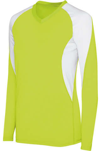 HighFive 342182 - Ladies Long Sleeve Court Jersey