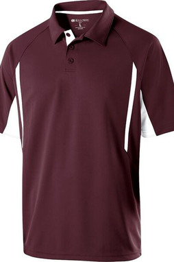 Holloway 222530 - Performance Stripe Polo with Moisture-Wicking Technology