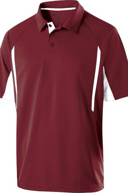 Holloway 222530 - Performance Stripe Polo with Moisture-Wicking Technology