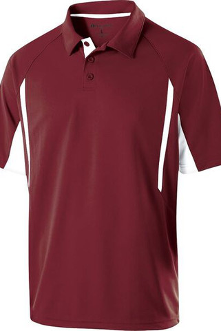 Holloway 222530 - Performance Stripe Polo with Moisture-Wicking Technology