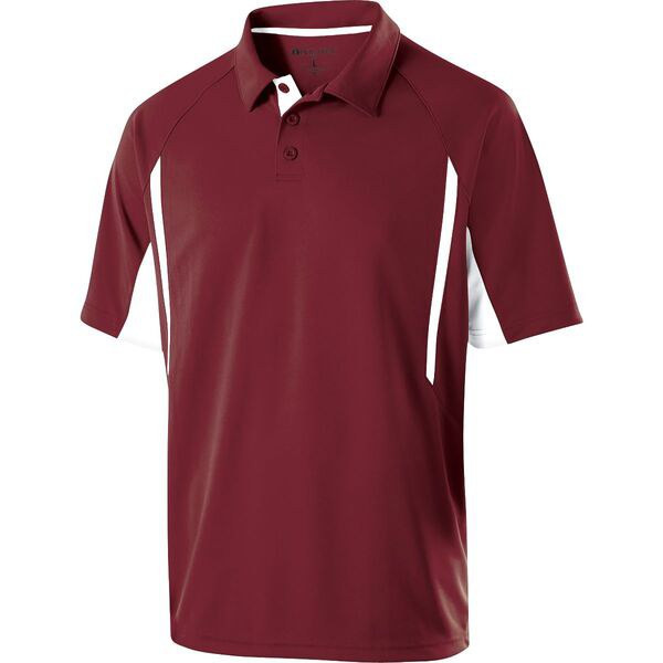 Holloway 222530 - Performance Stripe Polo with Moisture-Wicking Technology