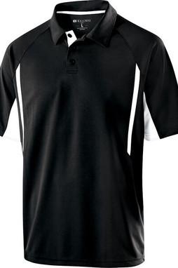 Holloway 222530 - Performance Stripe Polo with Moisture-Wicking Technology