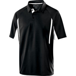Holloway 222530 - Performance Stripe Polo with Moisture-Wicking Technology
