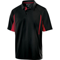 Holloway 222530 - Performance Stripe Polo with Moisture-Wicking Technology
