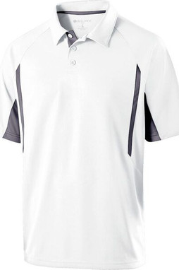 Holloway 222530 - Performance Stripe Polo with Moisture-Wicking Technology