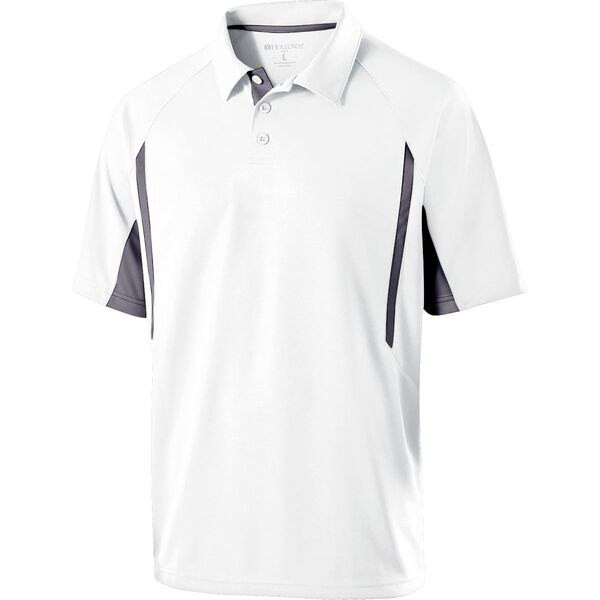 Holloway 222530 - Performance Stripe Polo with Moisture-Wicking Technology