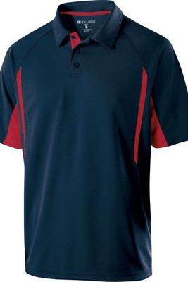 Holloway 222530 - Performance Stripe Polo with Moisture-Wicking Technology