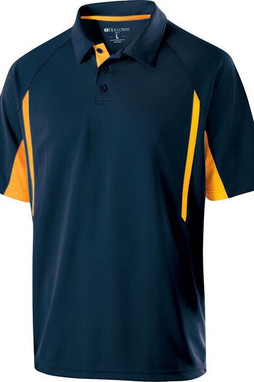 Holloway 222530 - Performance Stripe Polo with Moisture-Wicking Technology