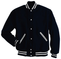 Holloway 224182 - Chaqueta Clásica de Lana y Cuero de Alta Calidad