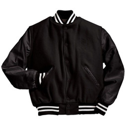 Holloway 224183 - Premium Wool and Leather Varsity Jacket