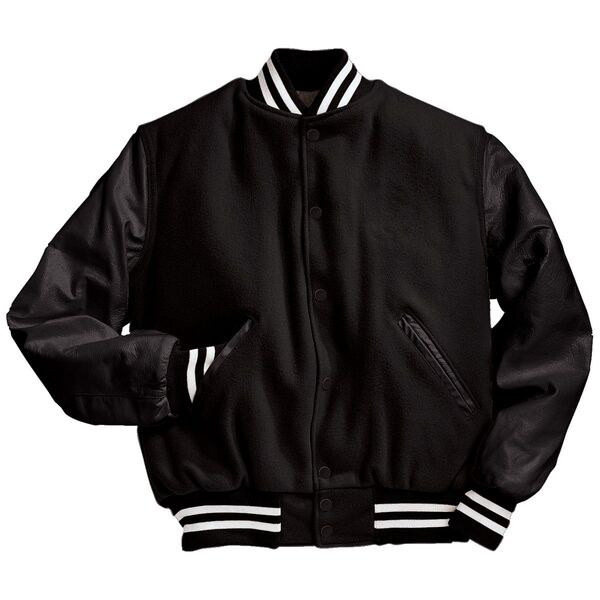 Holloway 224183 - Premium Wool and Leather Varsity Jacket