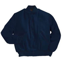 Holloway 224183 - Premium Wool and Leather Varsity Jacket