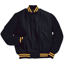 Holloway 224183 - Premium Wool and Leather Varsity Jacket