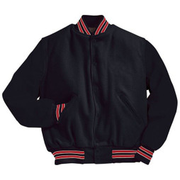 Holloway 224183 - Premium Wool and Leather Varsity Jacket