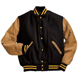 Holloway 224183 - Premium Wool and Leather Varsity Jacket