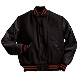 Holloway 224183 - Premium Wool and Leather Varsity Jacket