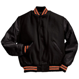 Holloway 224183 - Premium Wool and Leather Varsity Jacket