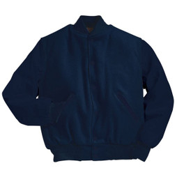 Holloway 224683 - Classic Varsity Wool Jacket with Leather Sleeves