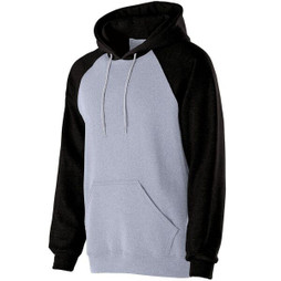 Holloway 229179 - Athletic Fleece Contrast Sleeve Hoodie