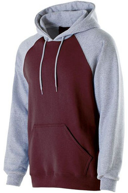 Holloway 229179 - Athletic Fleece Contrast Sleeve Hoodie