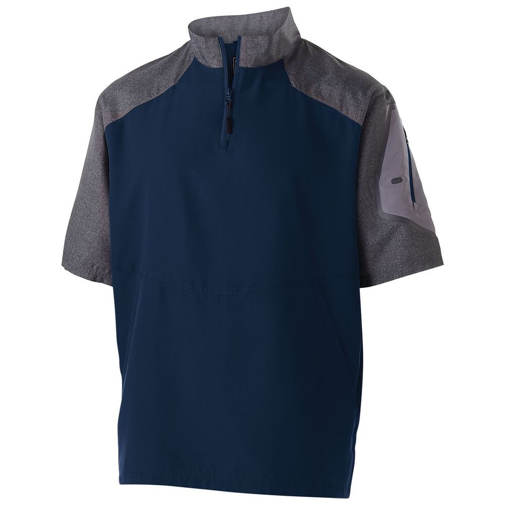 Holloway 229545 - Raider Short Sleeve Pullover - Carbon