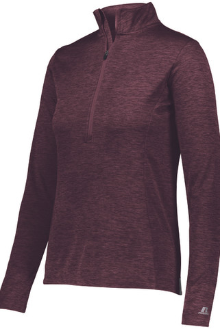 Russell QZ7EAX - Ladies Dri Power Lightweight 1/4 Zip Pullover