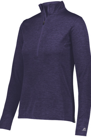 Russell QZ7EAX - Ladies Dri Power Lightweight 1/4 Zip Pullover