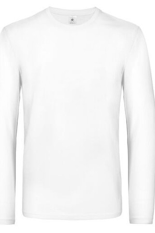 B&C BC07T - Tricou clasic pentru bărbați cu mânecă lungă și greutate mare