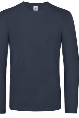 B&C BC07T - Camiseta Masculina Manga Longa Clássica