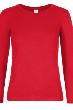 B&C BC08T - Womens Premium Long Sleeve Cotton Tee