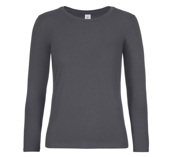 B&C BC08T - Women's Premium Long Sleeve Cotton Tee