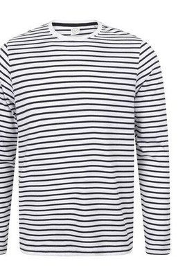 SF Men SF204 - Unisex Long Sleeved Striped T