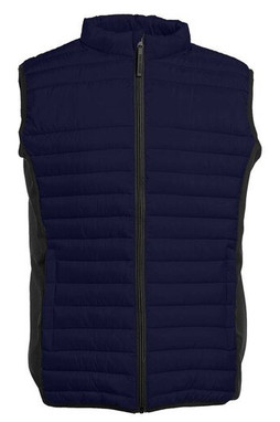 Pen Duick PK316 - Bodywarmer bi-matière homme