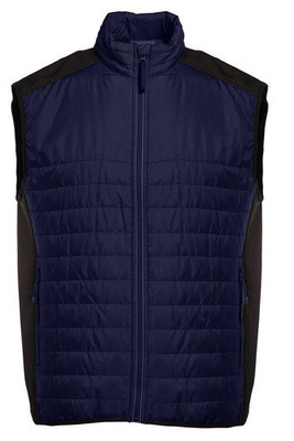 Pen Duick PK315 - Bodywarmer  bi-matière matelassé