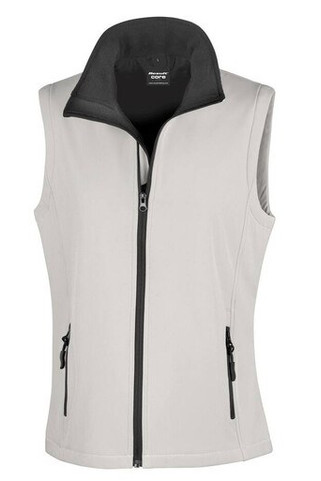 Result R232F - Ladies Slim Fit Softshell Bodywarmer with Zip Pockets