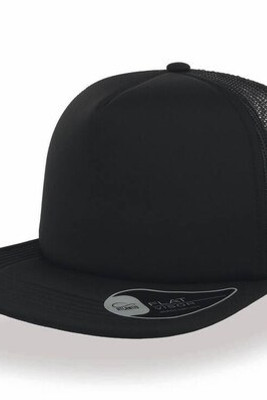 Atlantis AT145 - Classic 90s Style Snapback Cap with Squared Visor