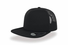 Atlantis AT145 - Classic 90s Style Snapback Cap with Squared Visor