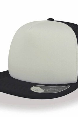 Atlantis AT145 - Retro 90er Jahre Snapback Kappe mit PVC Verschluss