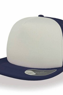 Atlantis AT145 - Classic 90s Style Snapback Cap with Squared Visor