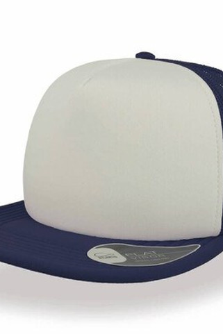 Atlantis AT145 - Classic 90s Style Snapback Cap with Squared Visor