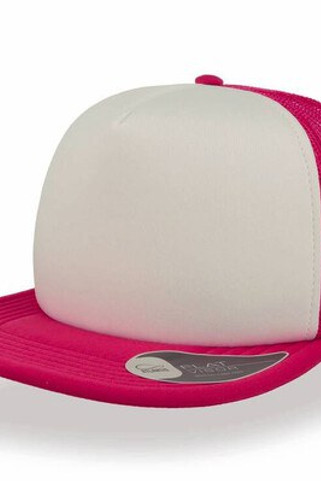 Atlantis AT145 - Retro 90er Jahre Snapback Kappe mit PVC Verschluss