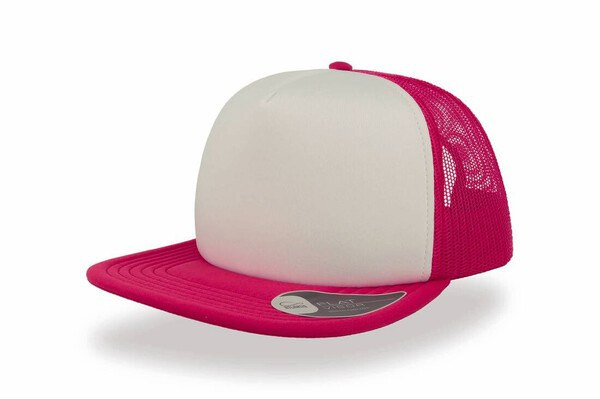 Atlantis AT145 - Classic 90s Style Snapback Cap with Squared Visor