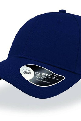 Atlantis AT148 - Classic Curved Visor 6-Panel Cap with Metal Buckle