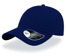 Atlantis AT148 - Classic Curved Visor 6-Panel Cap with Metal Buckle