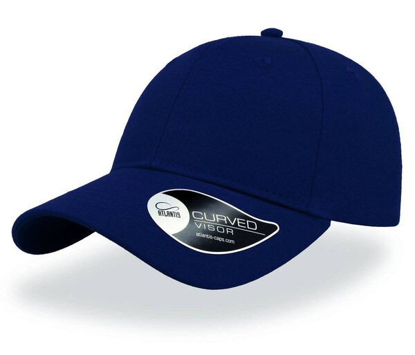 Atlantis AT148 - Classic Curved Visor 6-Panel Cap with Metal Buckle
