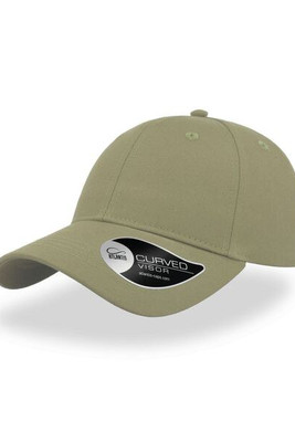 Atlantis AT148 - Classic Curved Visor 6-Panel Cap with Metal Buckle